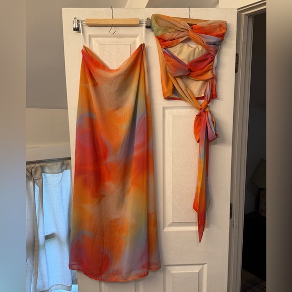 peppermayo sunlight cascade skirt set US4 - Picture 2 of 4